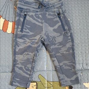 GAP Kids Blue Camouflage Joggers